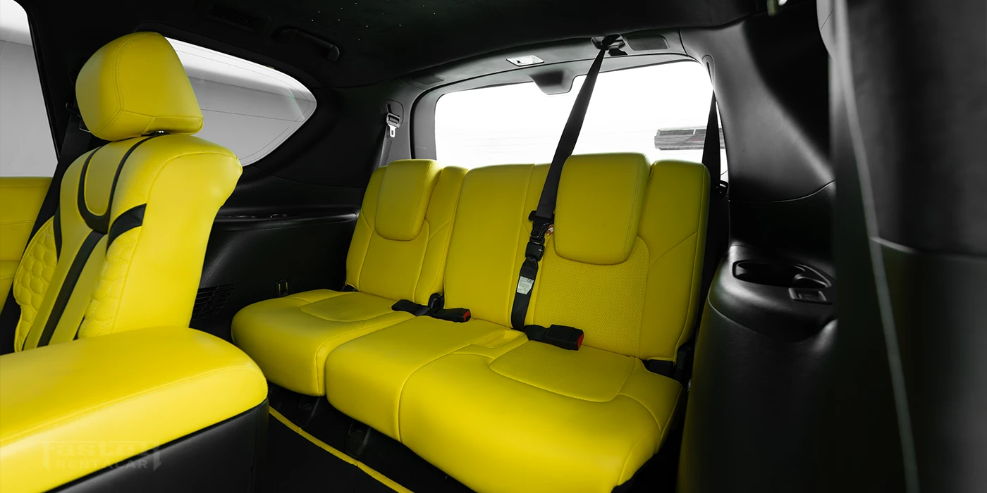 Patrol QX80 Green Hawk Interior